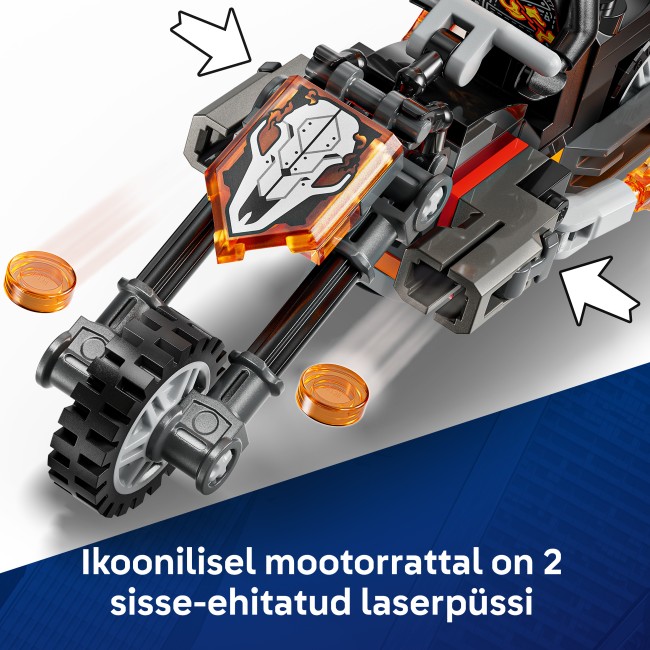 76335 Spider-Man vastaan Aaveajajan moottoripyörä