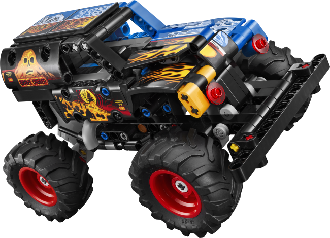 42219 Monster Jam™ Grave Digger™ Uguns un Ledus