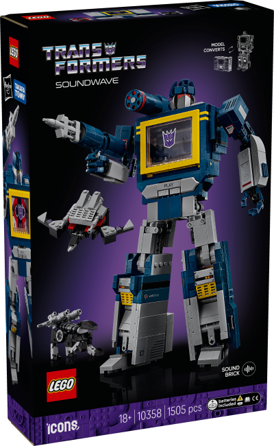 10358 Transformers: Soundwave