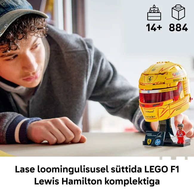 43022 Scuderia Ferrari HP -kypärä – Lewis Hamilton