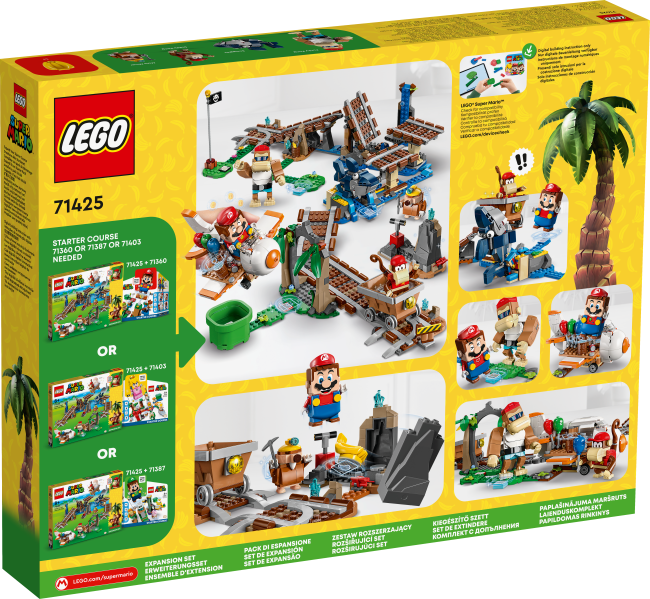 71425 Diddy Kongi kaevanduskärusõidu laienduskomplekt
