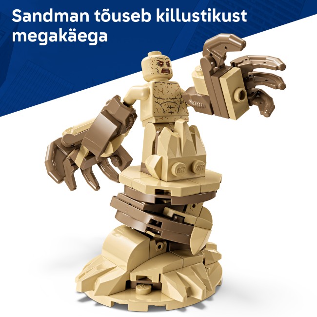 76334 Eeppinen taistelu: Spider-Man vastaan Sandman