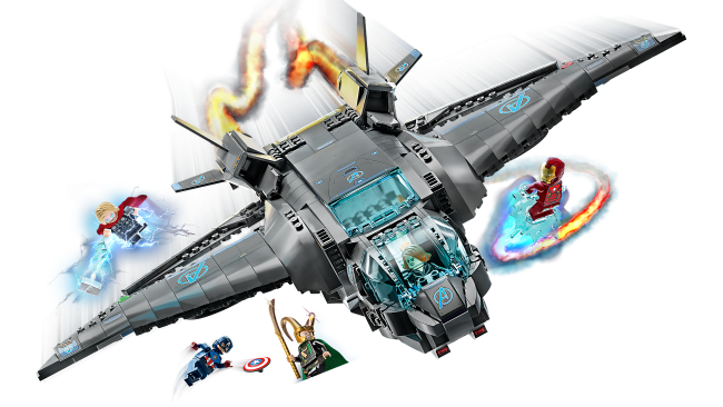 76248 Avengersin Quinjet