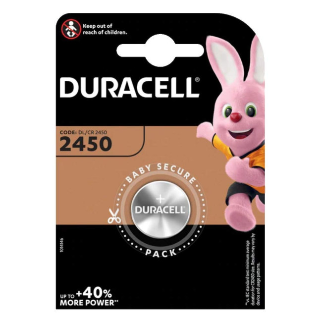 353064 Duracell CR2450 liitium patarei