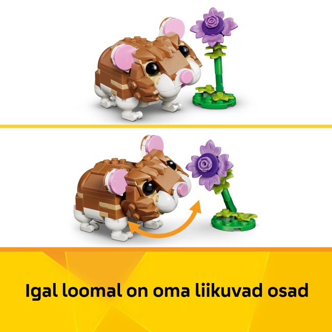 31376 Mīlīgs kāmītis ar ziedu