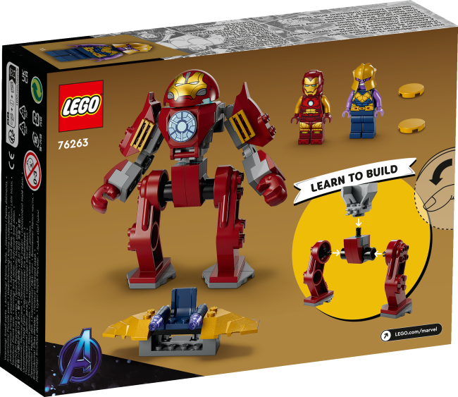 76263 Iron Manin Hulkbuster vs.  Thanos