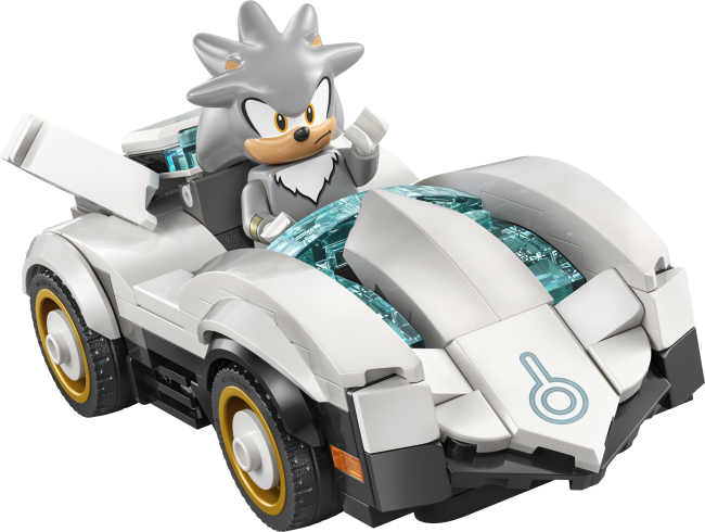 77118 Автомобиль Сильвера против монстр-трака Наклса