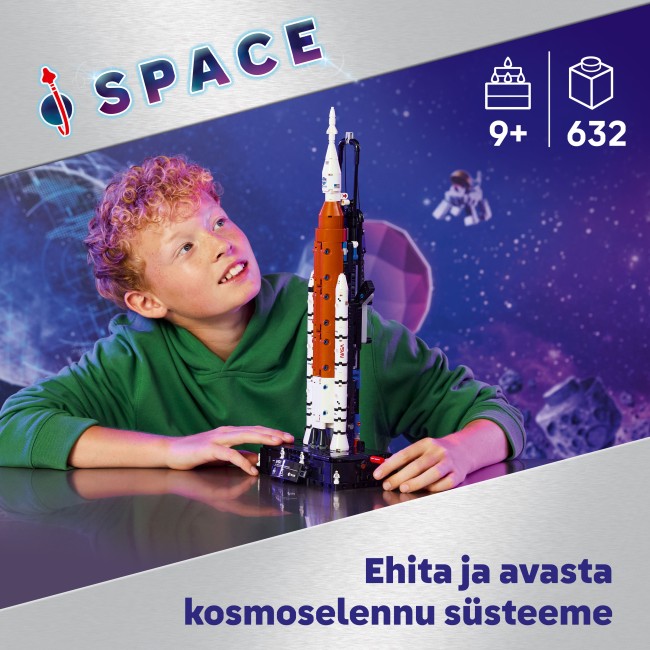42221 NASA Artemis palaišanas sistēmas raķete