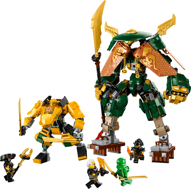 71794 Lloydi ja Arini ninjatiimi robotid