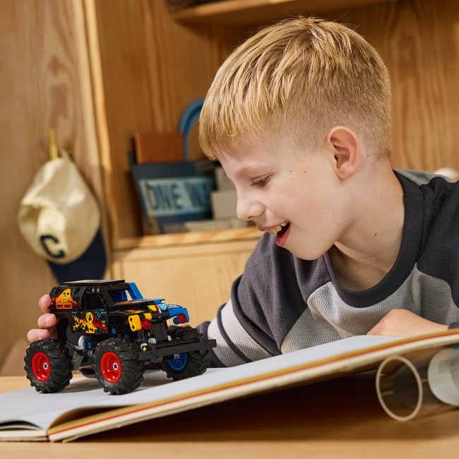 42219 Monster Jam™ Grave Digger™ Uguns un Ledus