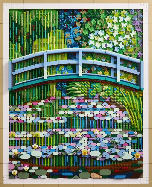 31220 Klods Monē – Ūdensrozes un japāņu tiltiņš