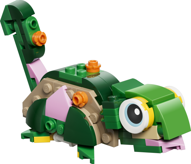 31377 Bruņurupucis ar ūdensrozes ziedu