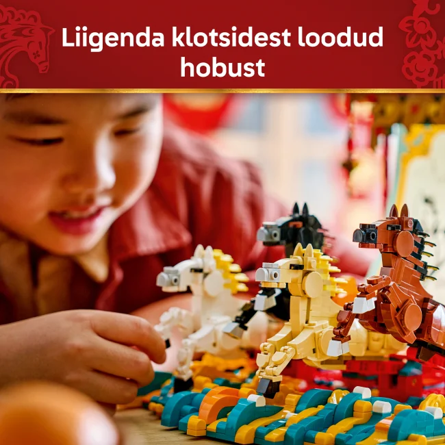 80119 Kappavate hobuste plakat