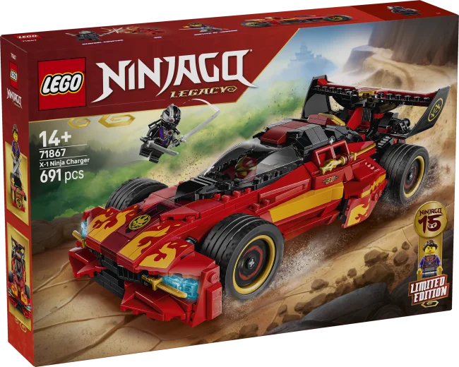 71867 Ninja-auto X-1 – 15-vuotisjuhlamalli