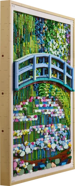 31220 Klods Monē – Ūdensrozes un japāņu tiltiņš