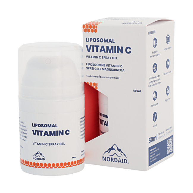 N4 Liposoomne C vitamiin sprei geel