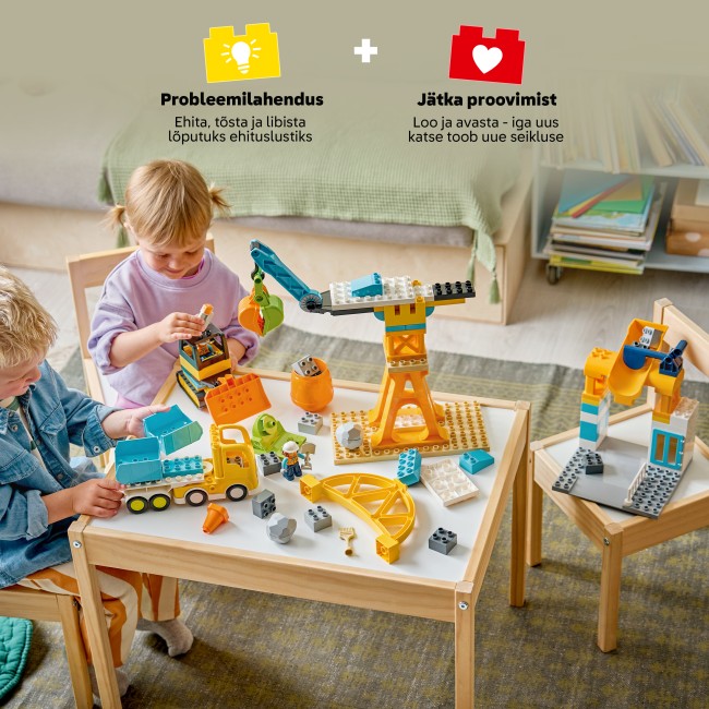 10476 “Trīs vienā” Būvlaukums un transportlīdzekļi