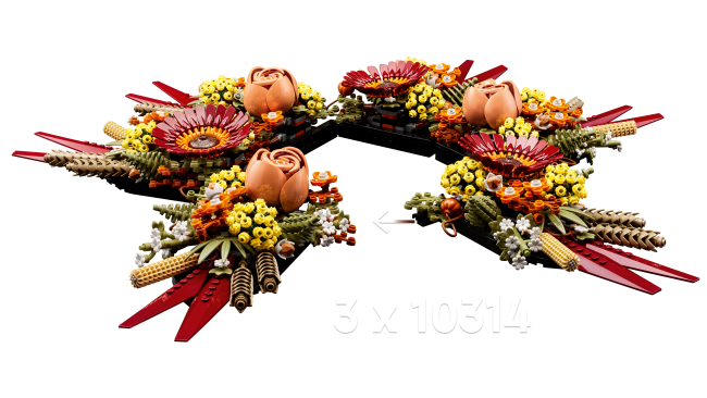 10314 Kuivatatud lilleseade