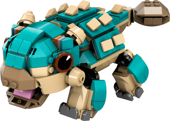 76962 Beebi Bumpy: ankülosaurus