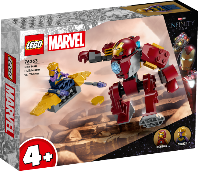 76263 Iron Manin Hulkbuster vs.  Thanos