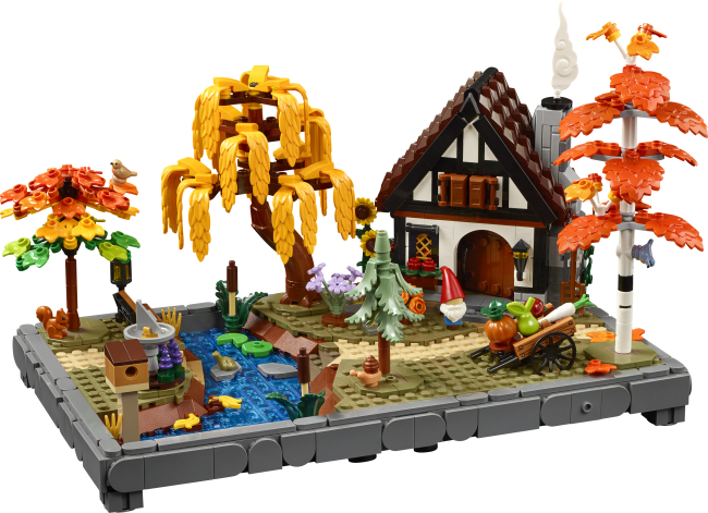 11372 Rudens kotedžas dārzs