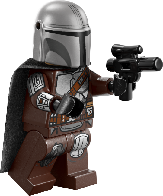 75436 Mandalorian un Grogu ātrgaitas motocikls