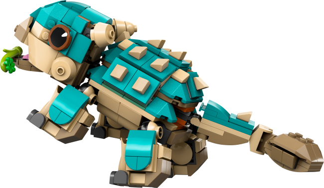 76962 Beebi Bumpy: ankülosaurus