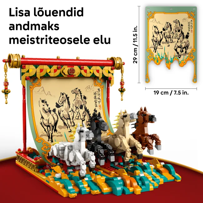 80119 Kappavate hobuste plakat