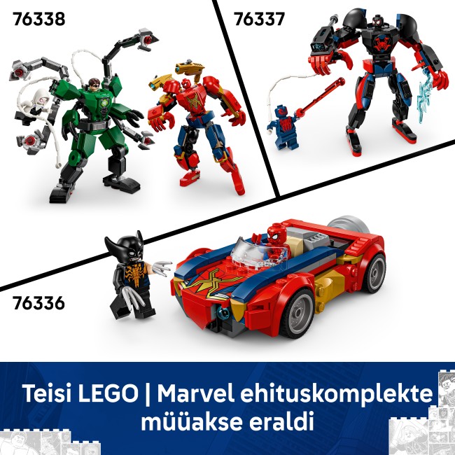 76335 Spider-Man vastaan Aaveajajan moottoripyörä