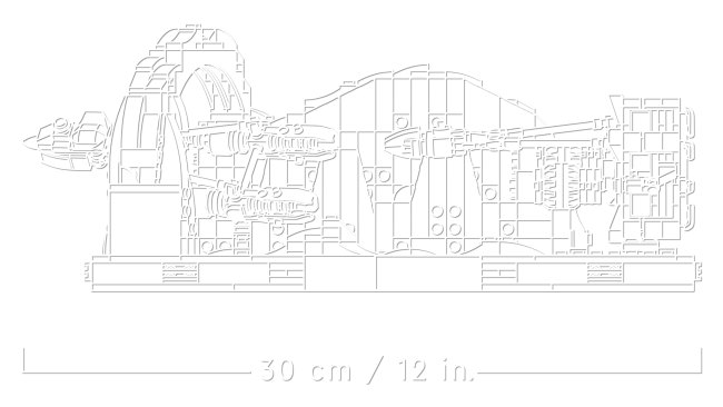 75380 Mos Espa Podrace™ ‑dioraama