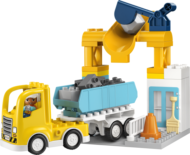 10476 “Trīs vienā” Būvlaukums un transportlīdzekļi