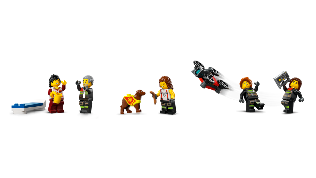 60414 Tuletõrjedepoo koos tuletõrjeautoga