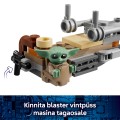 75436 LEGO Star Wars TM Mandalorian un Grogu ātrgaitas motocikls