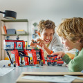 60414 LEGO  City Tuletõrjedepoo koos tuletõrjeautoga