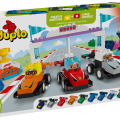 10445 LEGO DUPLO Town F1®-tiimin kilpa-autot ja kuljettajat