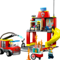 60375 LEGO  City Tuletõrjedepoo ja tuletõrjeauto