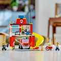 60375 LEGO  City Tuletõrjedepoo ja tuletõrjeauto
