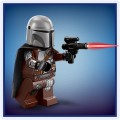 75436 LEGO Star Wars TM Mandalorian un Grogu ātrgaitas motocikls