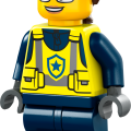 60455 LEGO Politseimootorratta tagaajamine