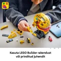 43022 LEGO Editions Formula 1 Scuderia Ferrari HP -kypärä – Lewis Hamilton