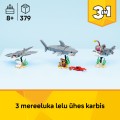 31381 LEGO  Creator Злобная акула и сундук с сокровищами