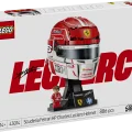 43014 LEGO Editions Formula 1 Scuderia Ferrari HP ‑kypärä – Charles Leclerc