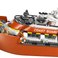 60504 LEGO  City Krasta apsardzes glābšanas laiva un helikopters