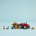 60461 LEGO  City Maatilan punainen traktori, peräkärry ja lampaat