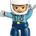 10471 LEGO DUPLO Town Синий полицейский мотоцикл
