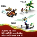71863 LEGO Ninjago Zilvar ja lohikäärmepeto Grimtak