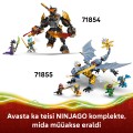 71854 LEGO Ninjago Cole Misiju robots un Pūķis Zane