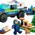60369 LEGO  City Siirrettävä poliisikoirien koulutusrata
