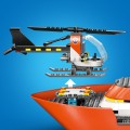 60504 LEGO  City Krasta apsardzes glābšanas laiva un helikopters