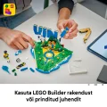 43027 LEGO Editions Football Vini Jr. – jalkapallon tähtihetket